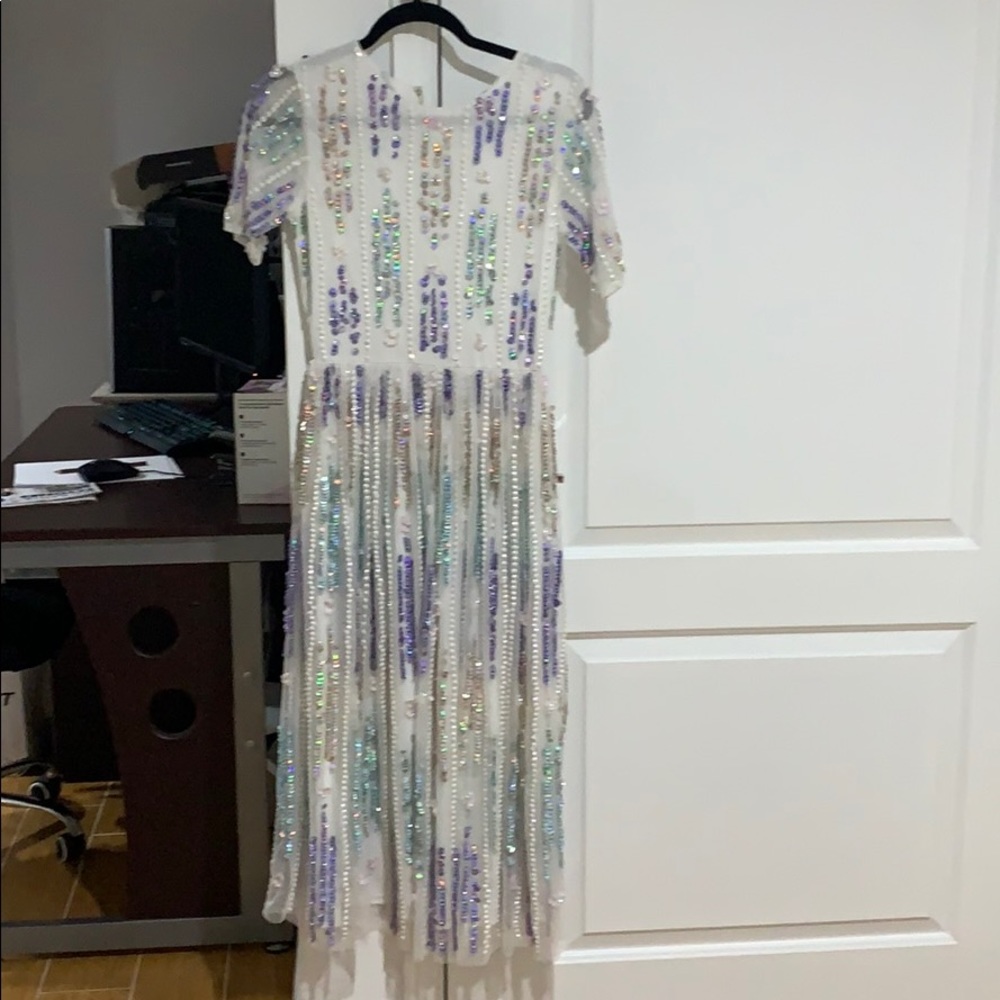 Stunning sequin gown, never worn with tags.